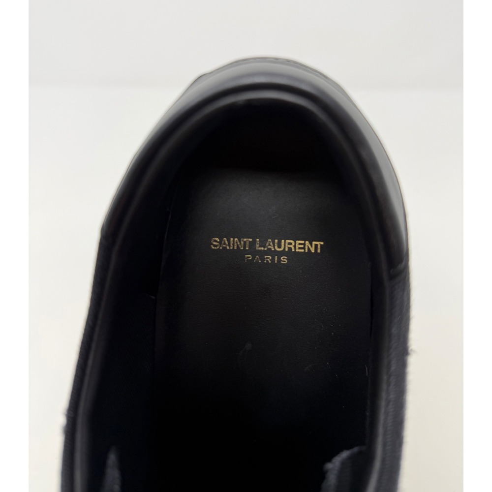 Saint Laurent Distressed Court Classic SL/06 Sneaker Size 11 US 4 EU - Picture 9 of 10
